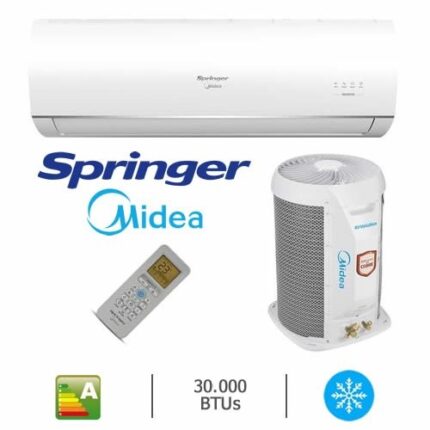 Ar-condicionado Springer Midea AirVolution 30.000 BTUs